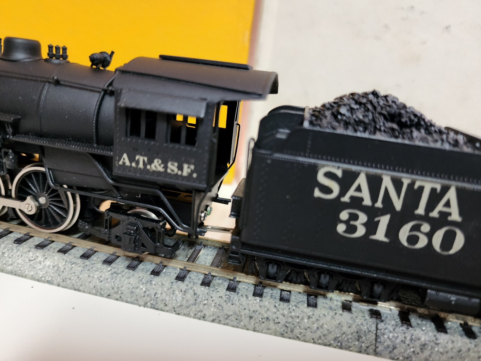 HCB by AHM HO Brass AT&SF 4-6-2 CLASS 3160 Stock #425