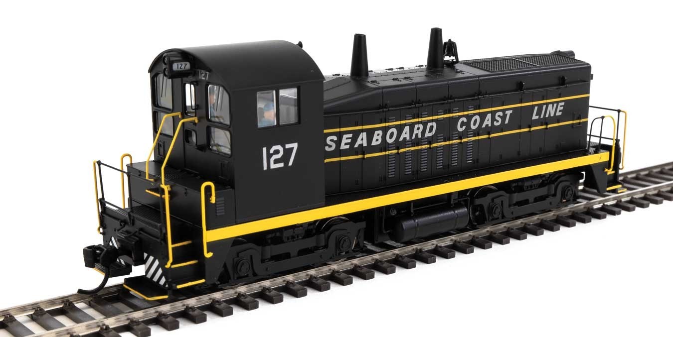 Walthers Mainline HO 20674 DCC Sound Seaboard Coast EMD SW7 Diesel Locomotive