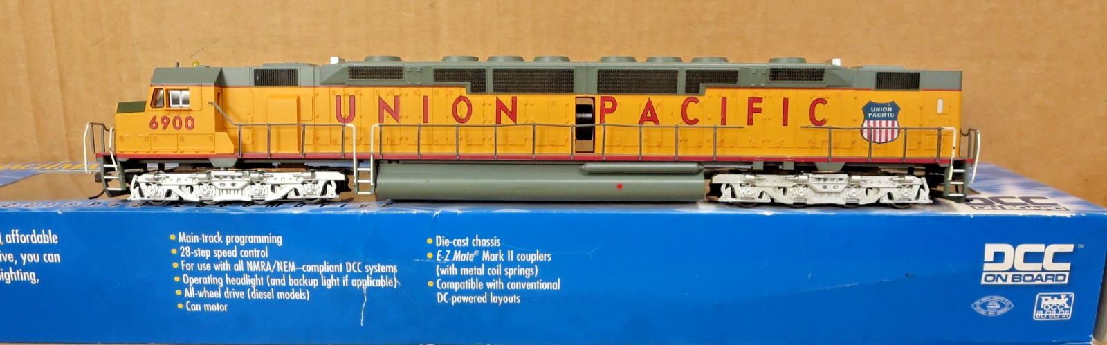 Bachmann 62105 Union Pacific EMD DD40AX w/ DCC #6900 Tested HO AS-IS