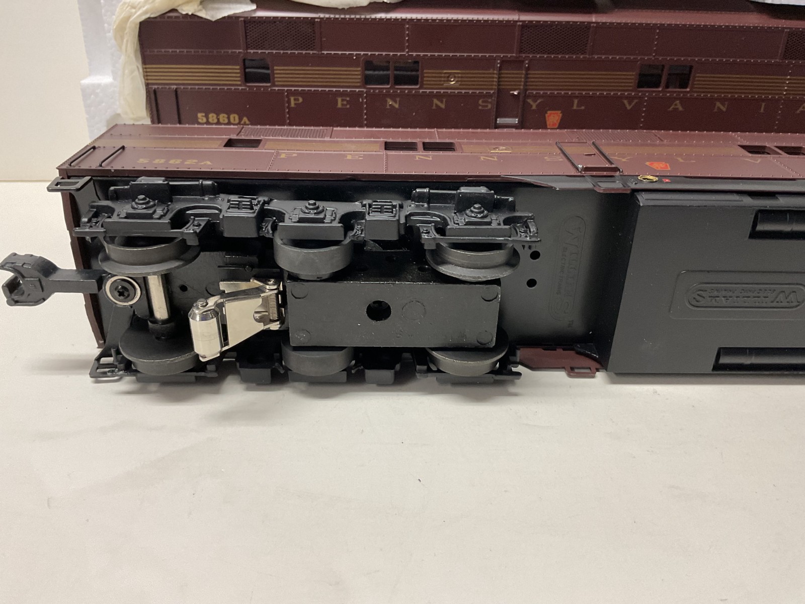WILLIAMS 3 Rail O-Scale/Gauge #E71008 Diesel & Dummy E7 Pennsylvania PRR w/BOX