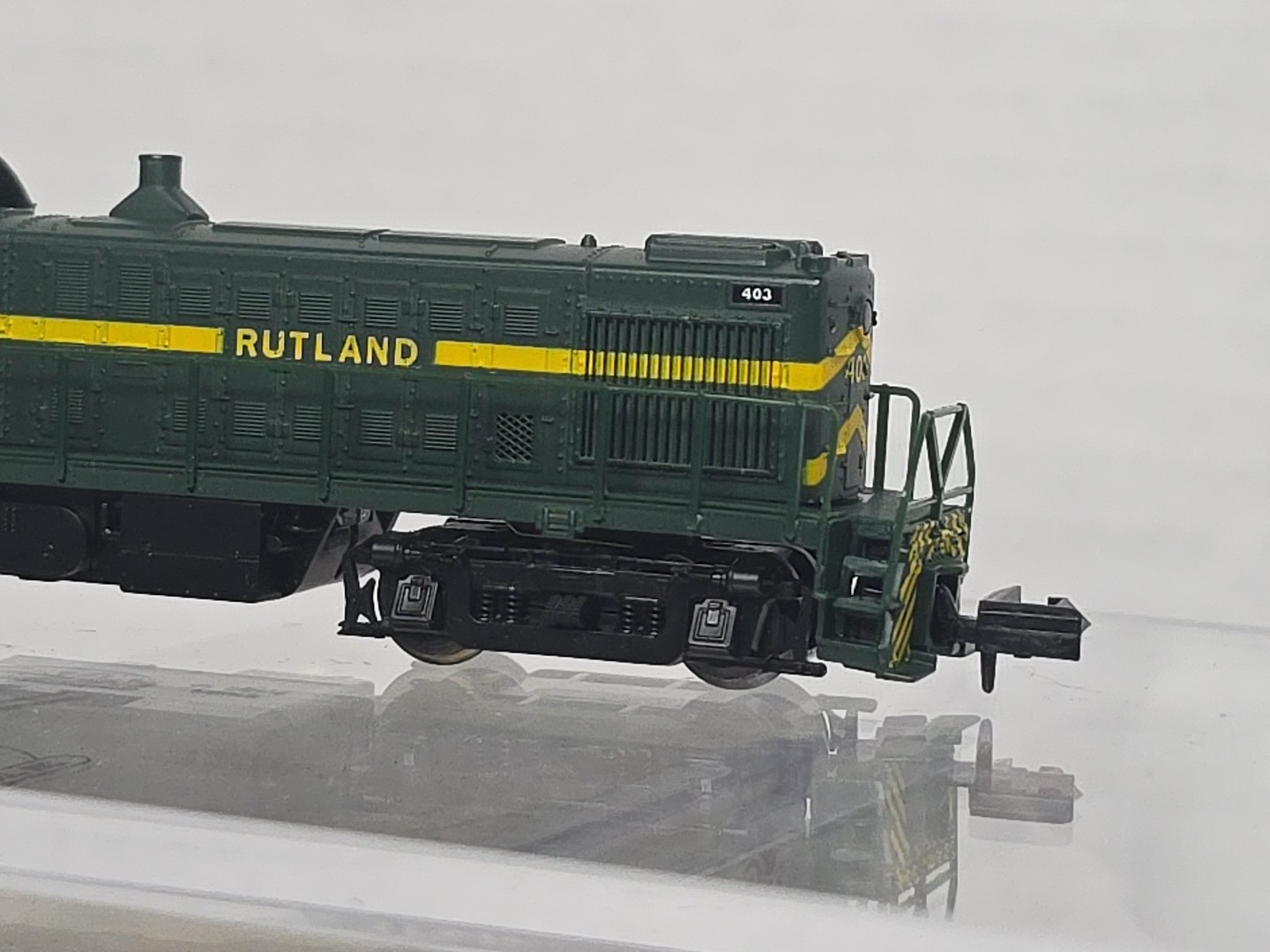 N Scale Atlas 44013 Alco RS-1 Diesel Switcher Loco Rutland 403 NIB Runs Well