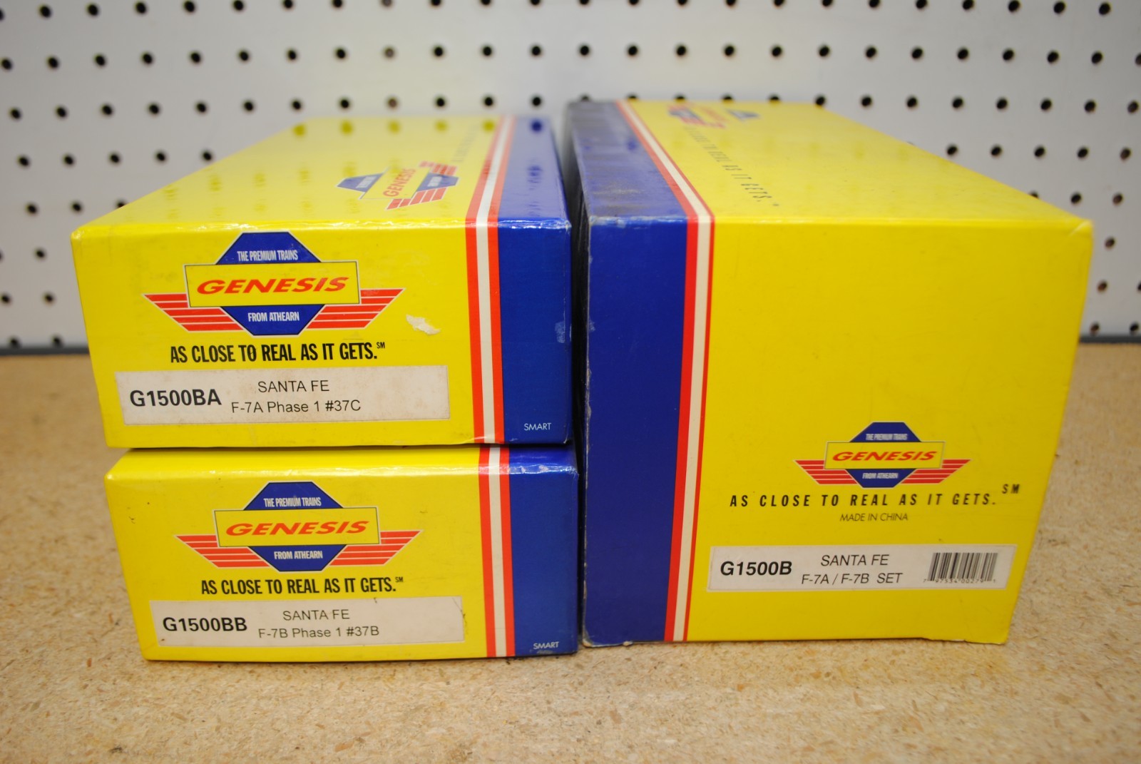 Athearn Genesis G1500B Santa Fe F-7A/F-7B Phase 1 Diesel Locomotive Set HO