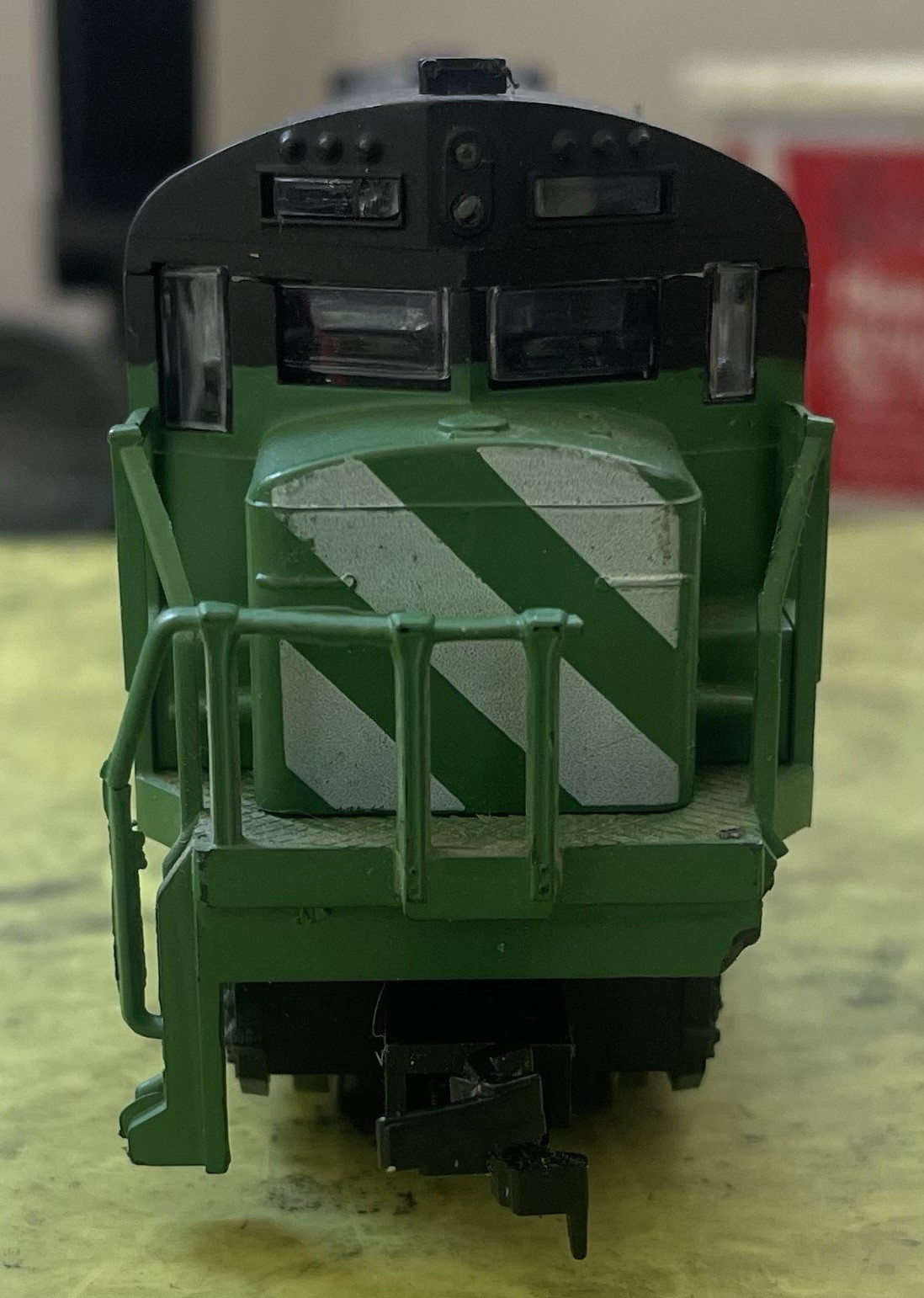 AHM Mehano Burlington Northern C-628 #4355 Locomotive Engine Serviced Lot A18