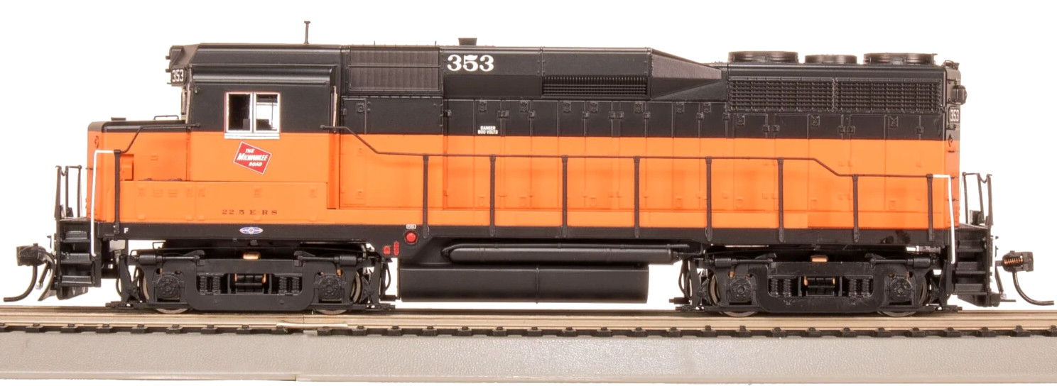 BROADWAY LIMITED 9137 HO EMD GP30 MILW 353 Orange & Blk, Paragon4 Sound/DC/DCC