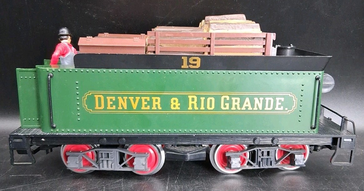 LGB 21181 Denver and Rio Grande 2-6-0 Mogul Steam Locomive & Tender #19/Box