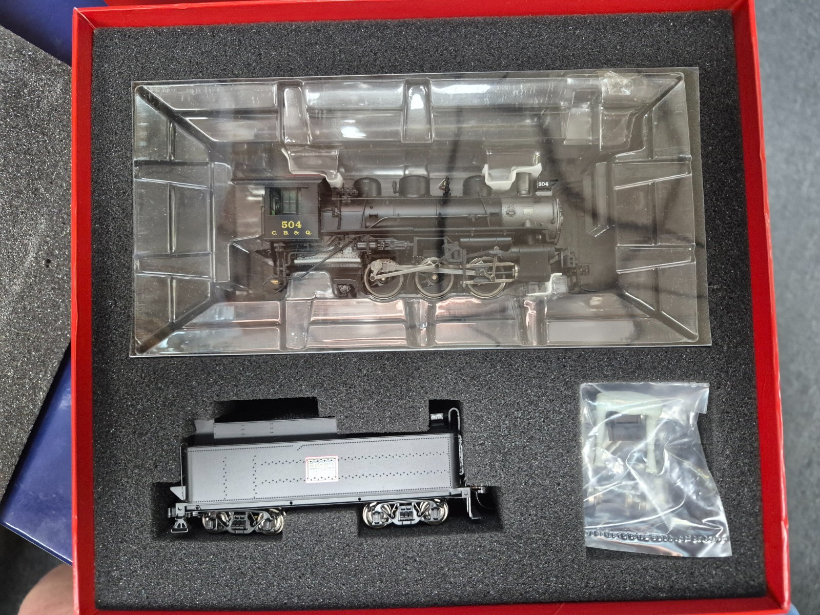 PROTO 2000 920-67301 HERITAGE HO CB&Q 0-6-0 DC ANALOG RD# 504