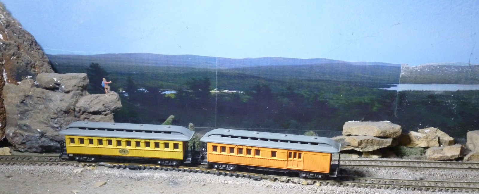 Ho AHM peico late 1800s vintage passenger cars Virginia&Truckee lot of 2