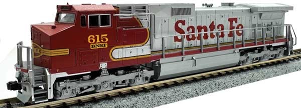 Kato 1763516 N Scale GE C44-9W – Standard DC — BNSF Railway #667 (Ex-ATSF Patch