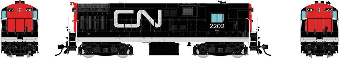 Rapido 44534 HO FM H16-44 – Sound and DCC Canadian National 2202 (black, white,