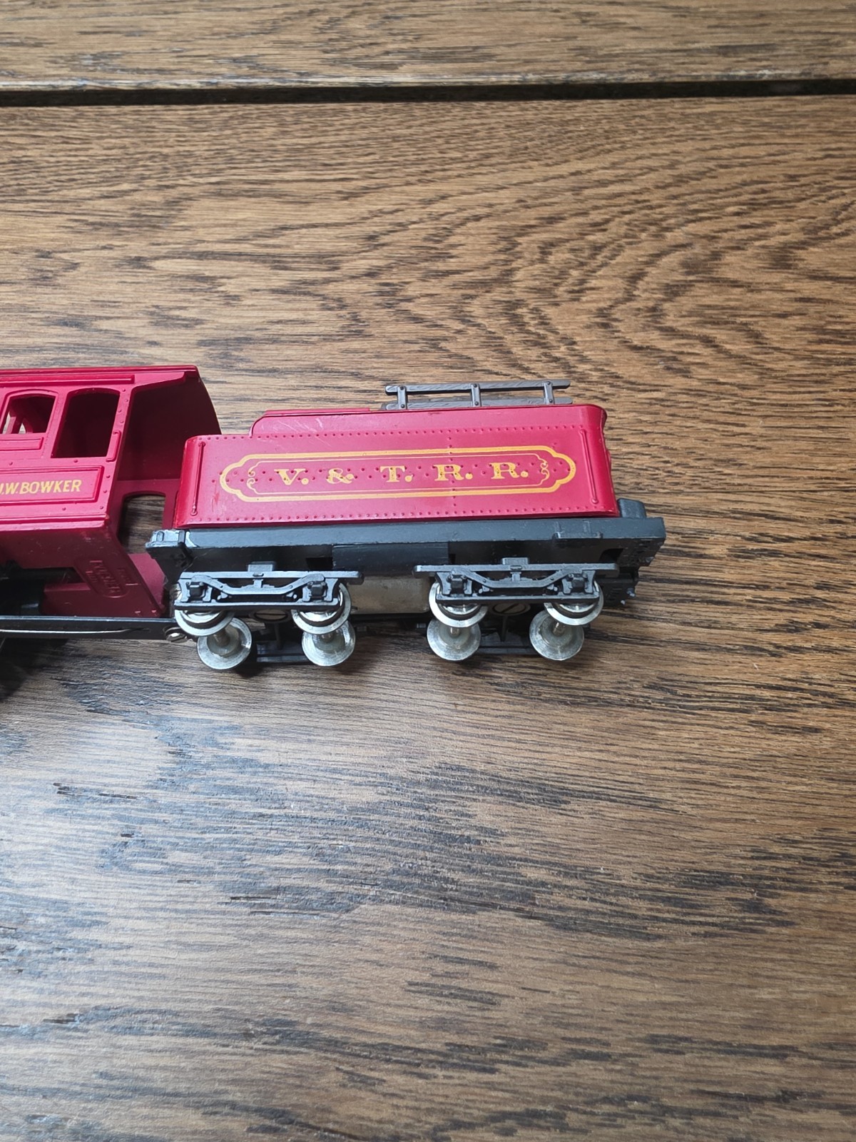 Pocher Virginia & Truckee JW Bowker 2-4-0 Loco & Tender Vtg HO Scale UNTESTED