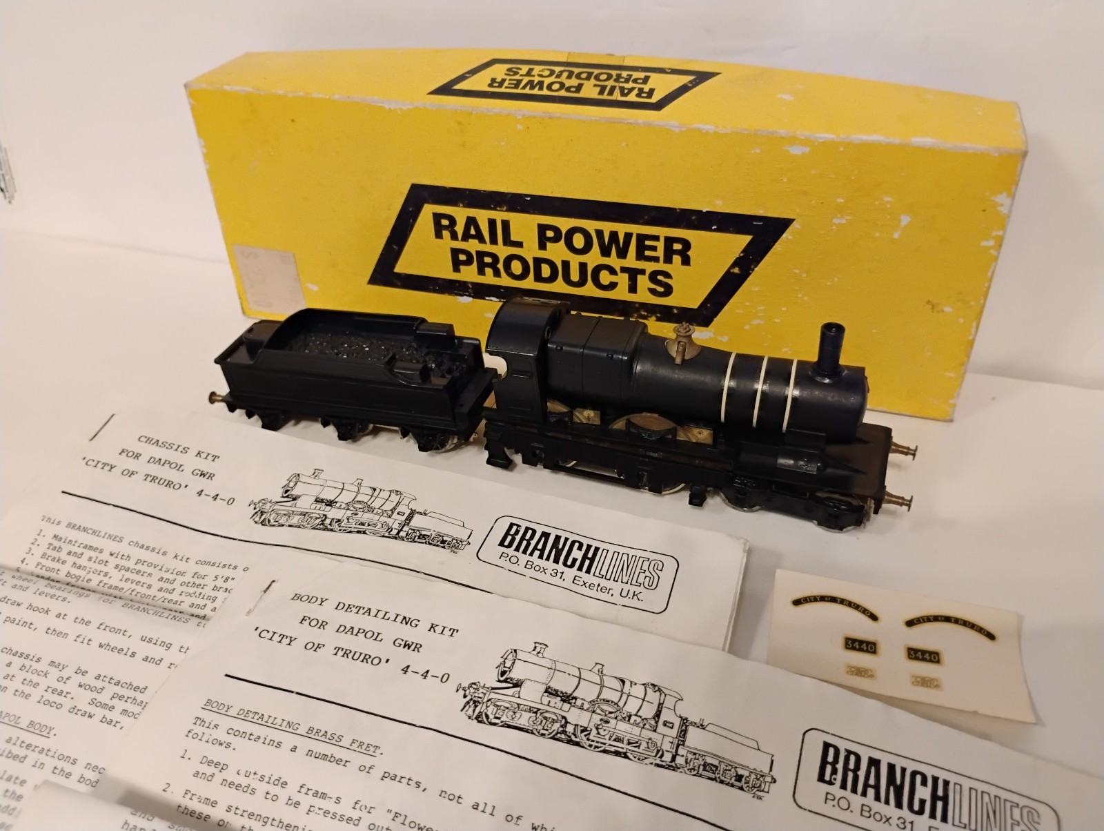 Dapol City of Truro 440, locomotive kit, Branch Lines