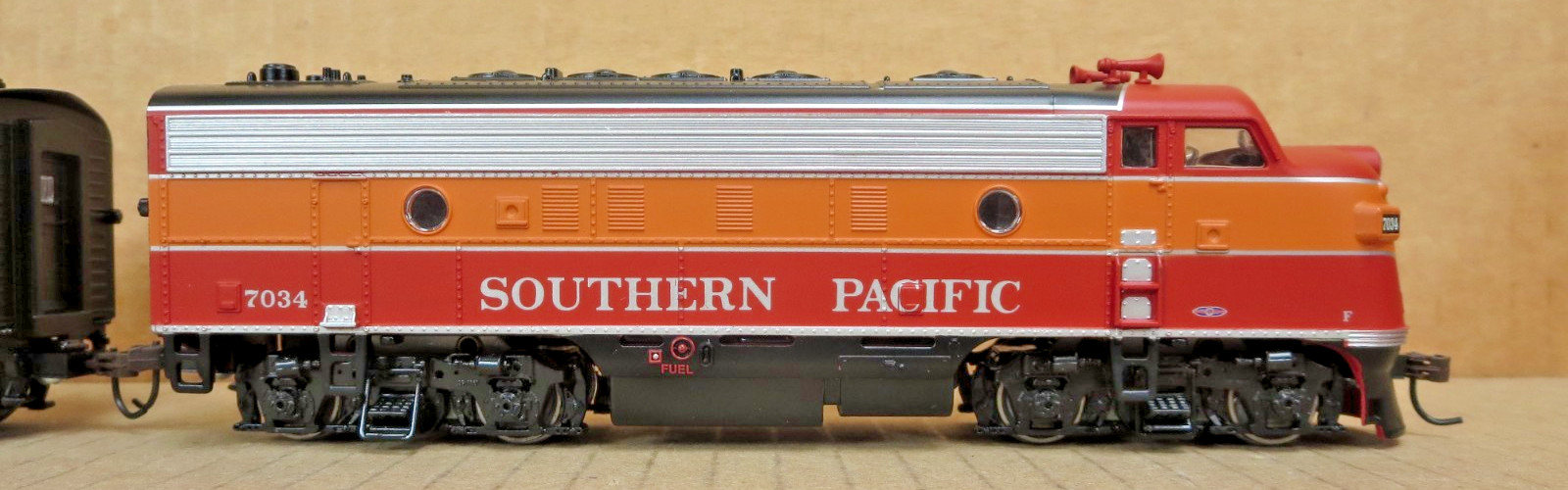 Athearn 8024 SP Daylight F7A-F7B 7034 7134 PWR/DMY LNIB HO