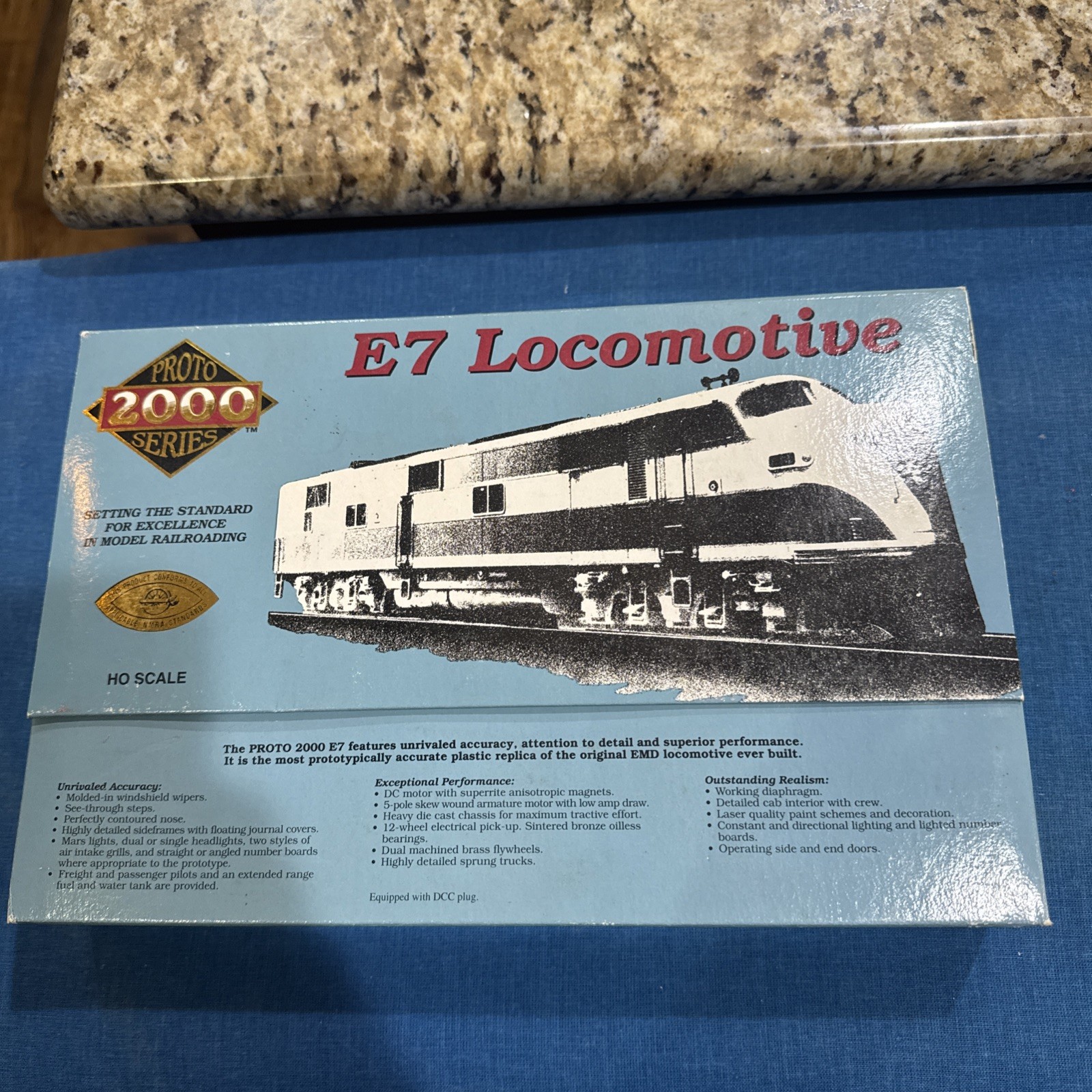 Proto 2000/Life-Like HO Scale Southern EMD E7A Diesel Locomotive #2909 DC