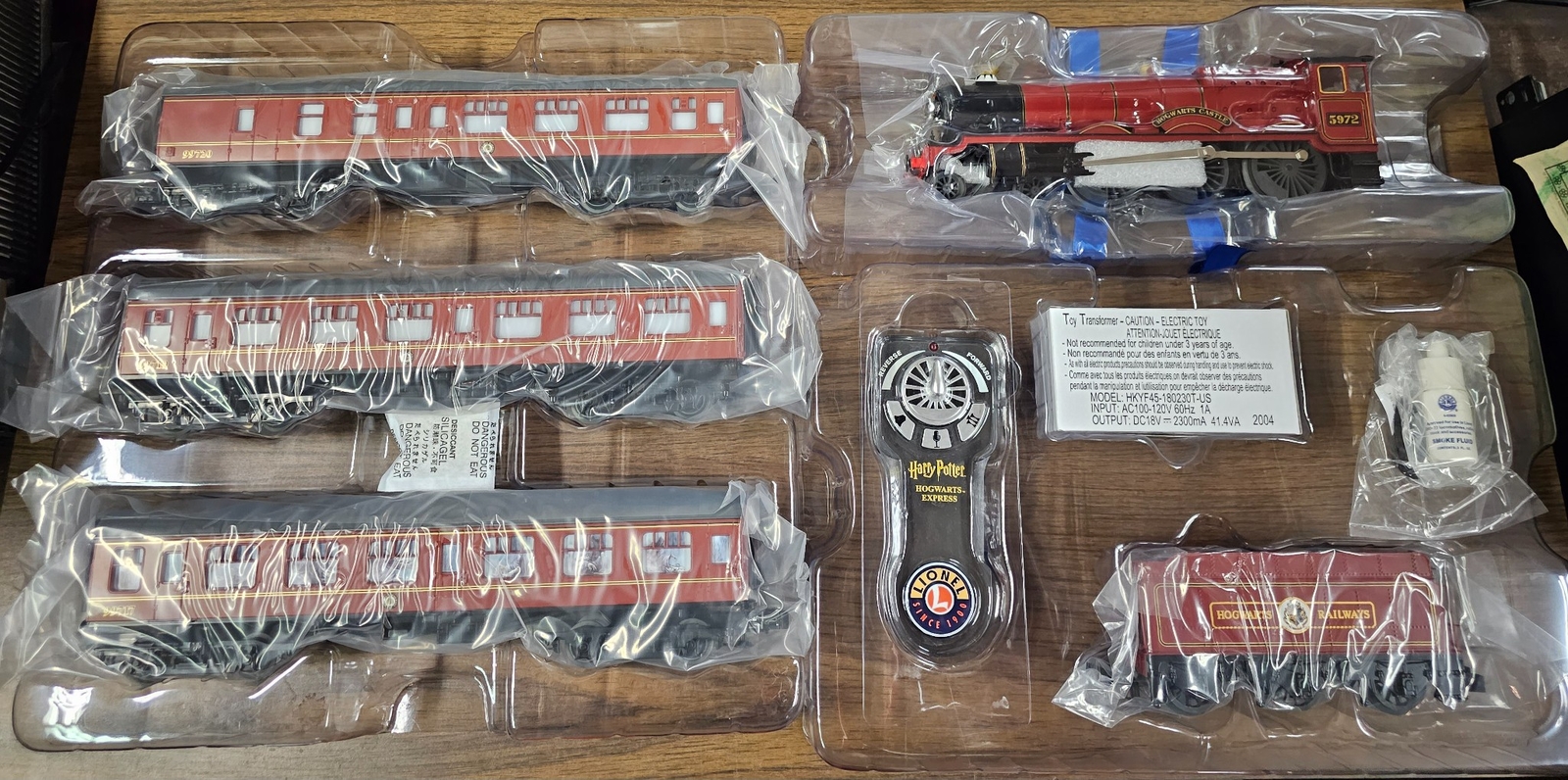 Lionel Lion Chief Harry Potter Hogwarts Express Electric Remote Control Trains