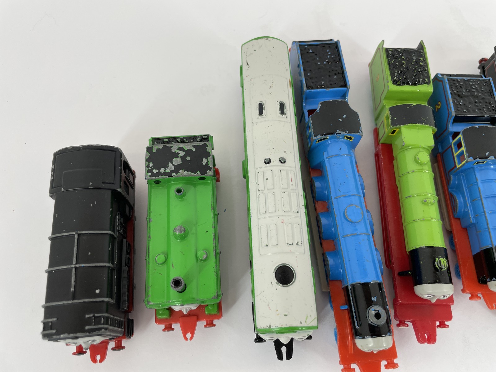 Thomas & Friends ERTL Learning Curve Die-Cast Metal Train Engine Lot 9 Pcs
