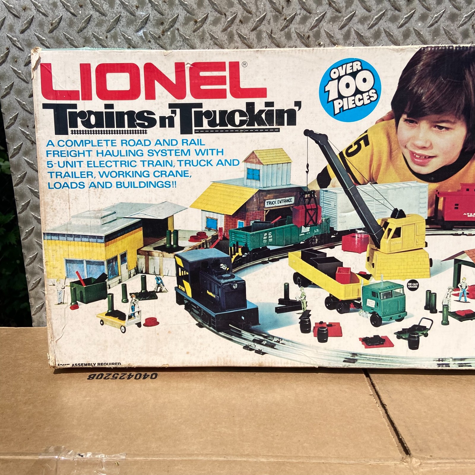 Vintage Lionel 6-1760 Trains n’ Truckin’ Set 1977 NEW SEALED #8769 O27 Gauge