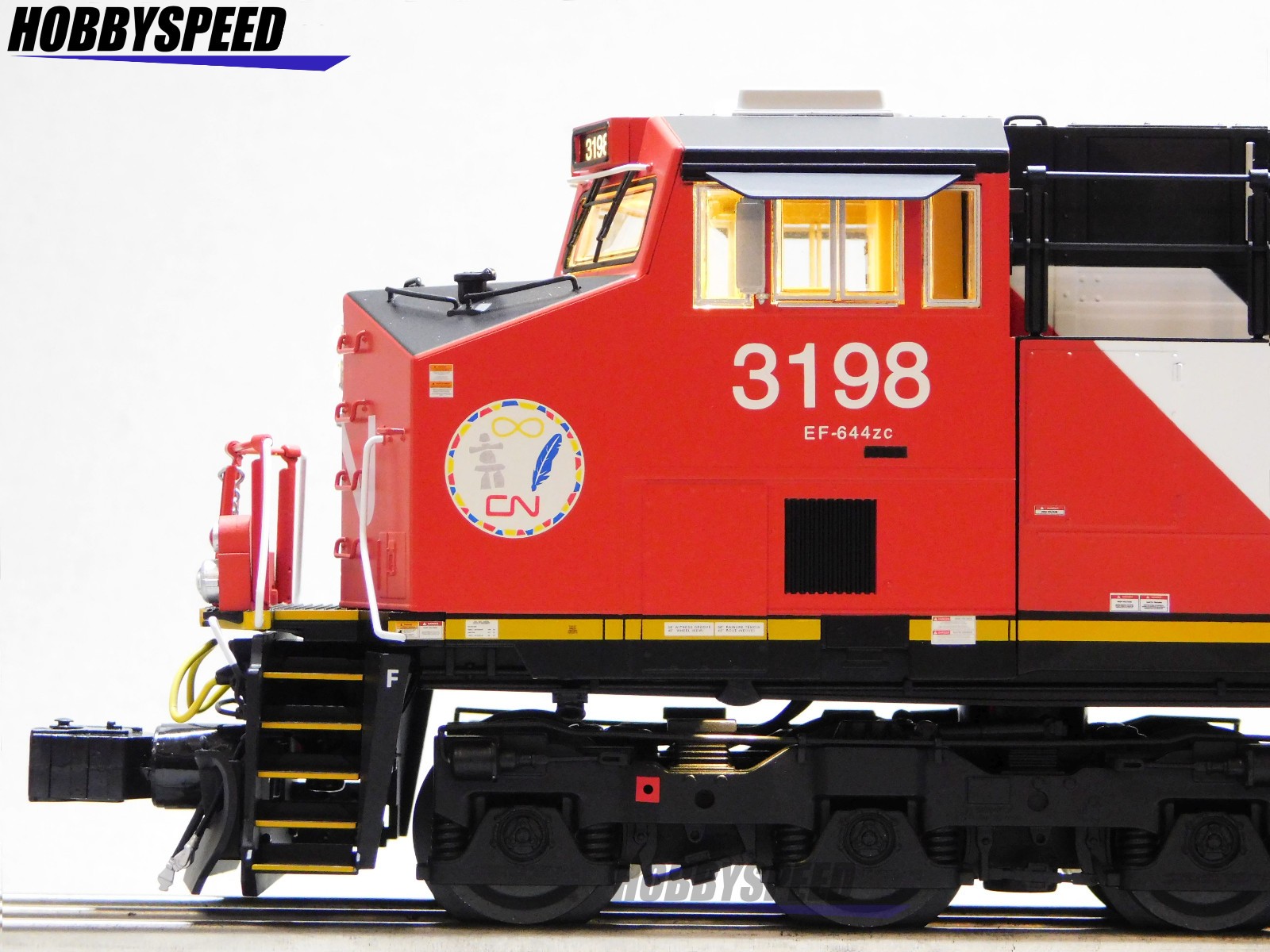 LIONEL BTO CANADIAN NATIONAL SUPERBASS ET44AC DIESEL ENGINE O GAUGE 2533469 NEW