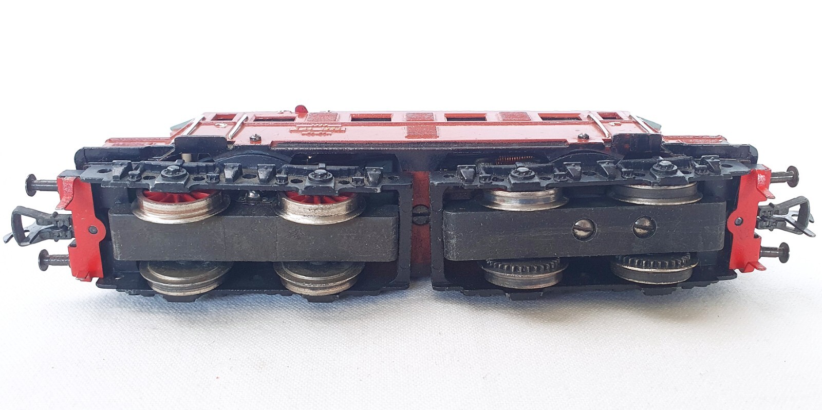 Fleischmann DC HO 1:87 Sweden SJ E44 ELECTRIC LOCOMOTIVE Diecast Metal Boxed`50