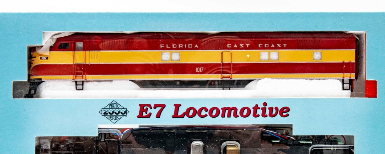 Proto 2000 Series E7 Locomotiv #21079 FEC #1017 A Mars LigtHO Florida East Coast