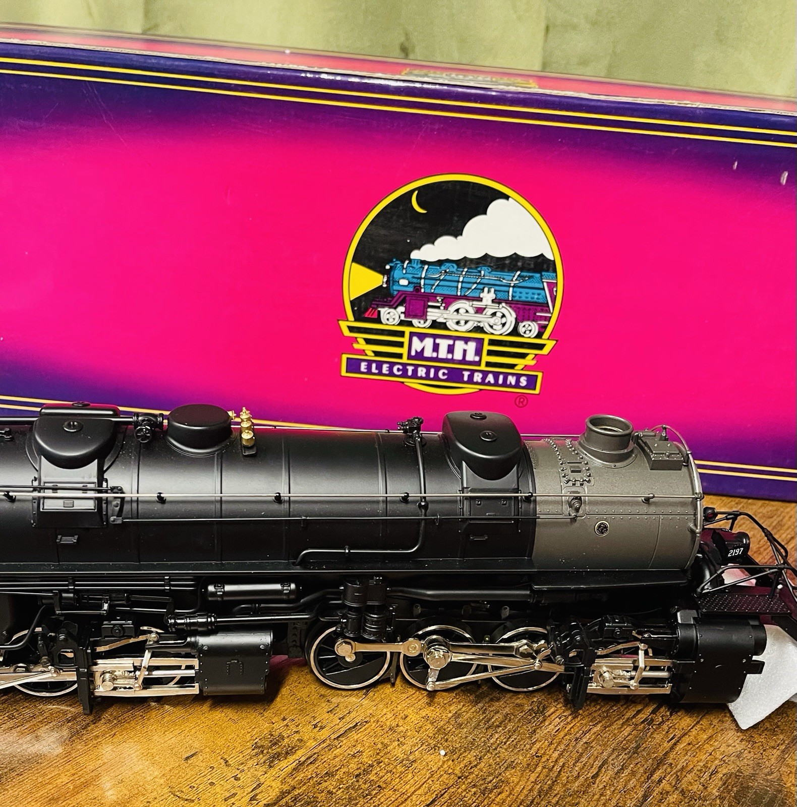MTH MT-3009L Norfolk & Western 2197/ 2-8-8-2 Cast Mallet Steam Engine & Tender