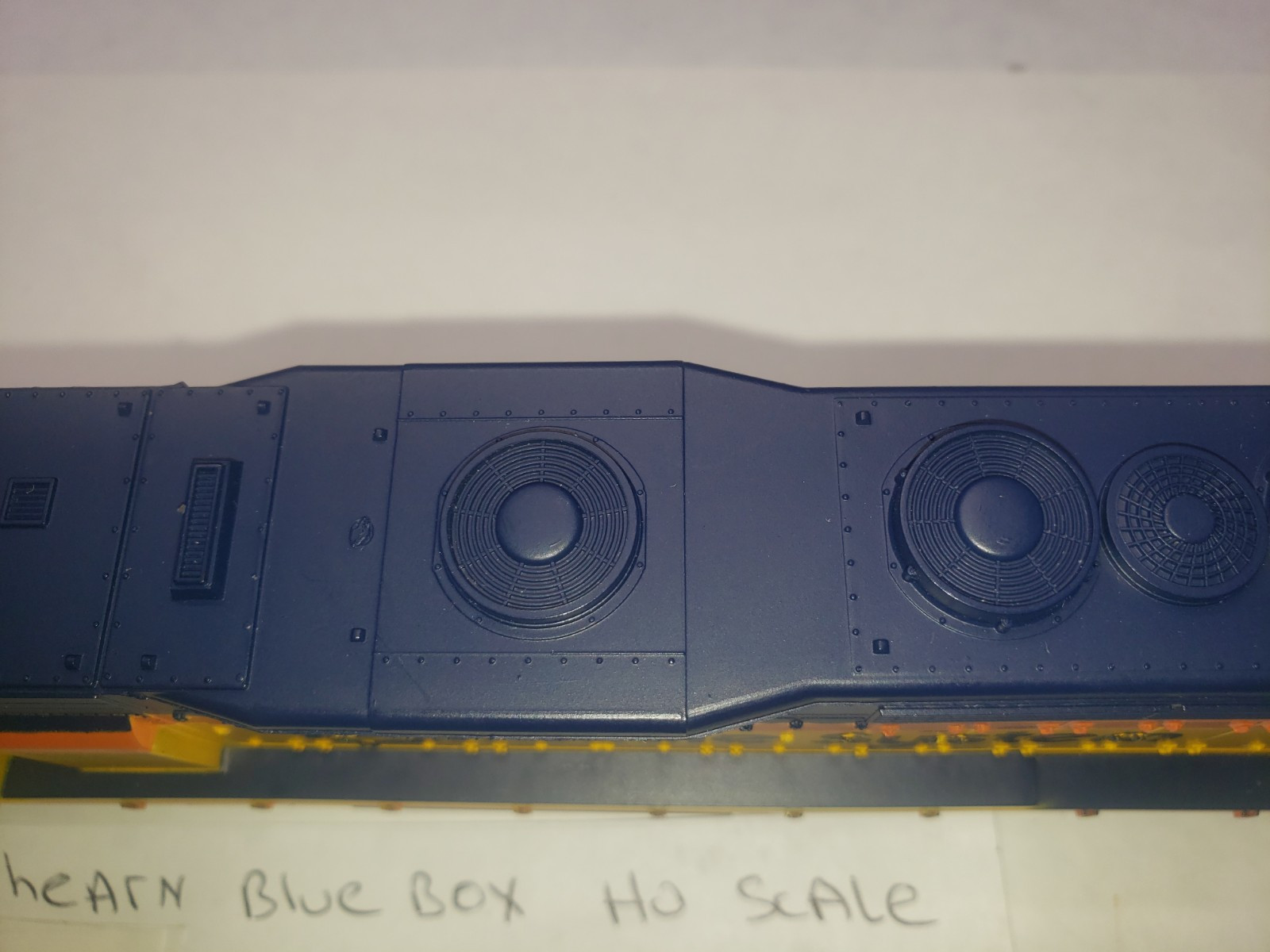 GP35 SHELL ONLY ATHEARN BLUE BOX HO SCALE CHESSIE SYSTEMS B&O 3547 GREAT COND