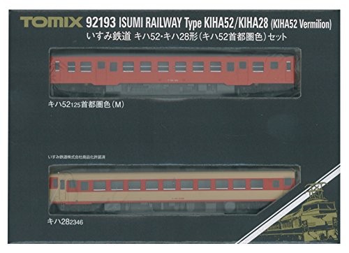 TOMIX N scale Isumi Railway KiHa 52 28 52 Metropolitan Color 92193 Model Train