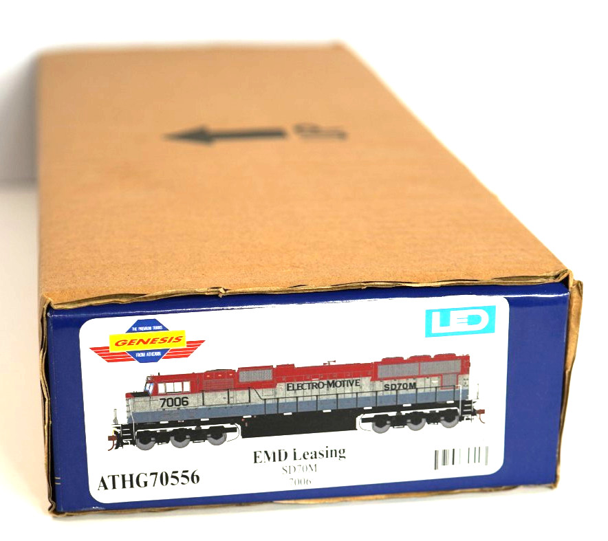 Athearn EMD SD70M EMD Leasing paint DC Excellent #7006
