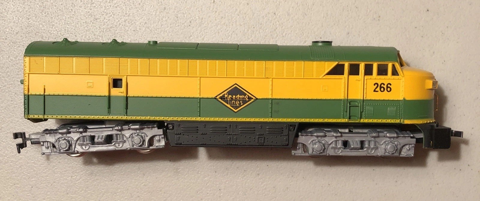Vintage AHM Reading Lines 266 Locomotive Train Engine – Tested And Runs!