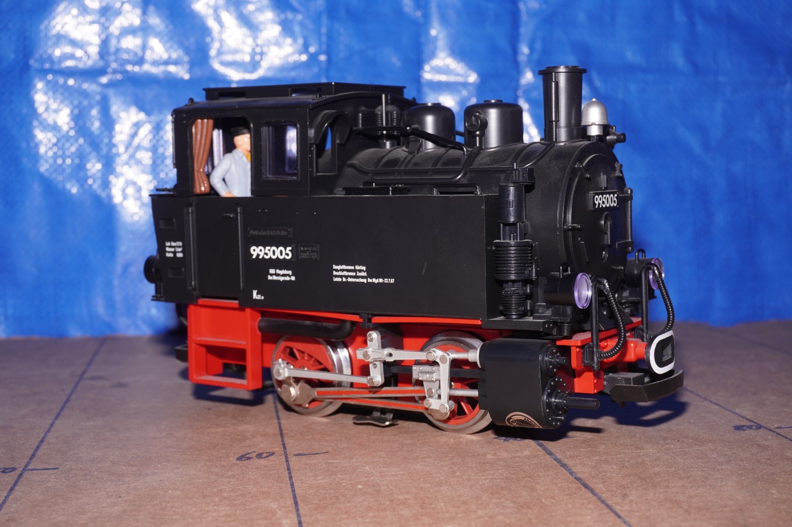 LGB G Spur Damp locomotive BR 99 5005 Digital + Smoke, Green