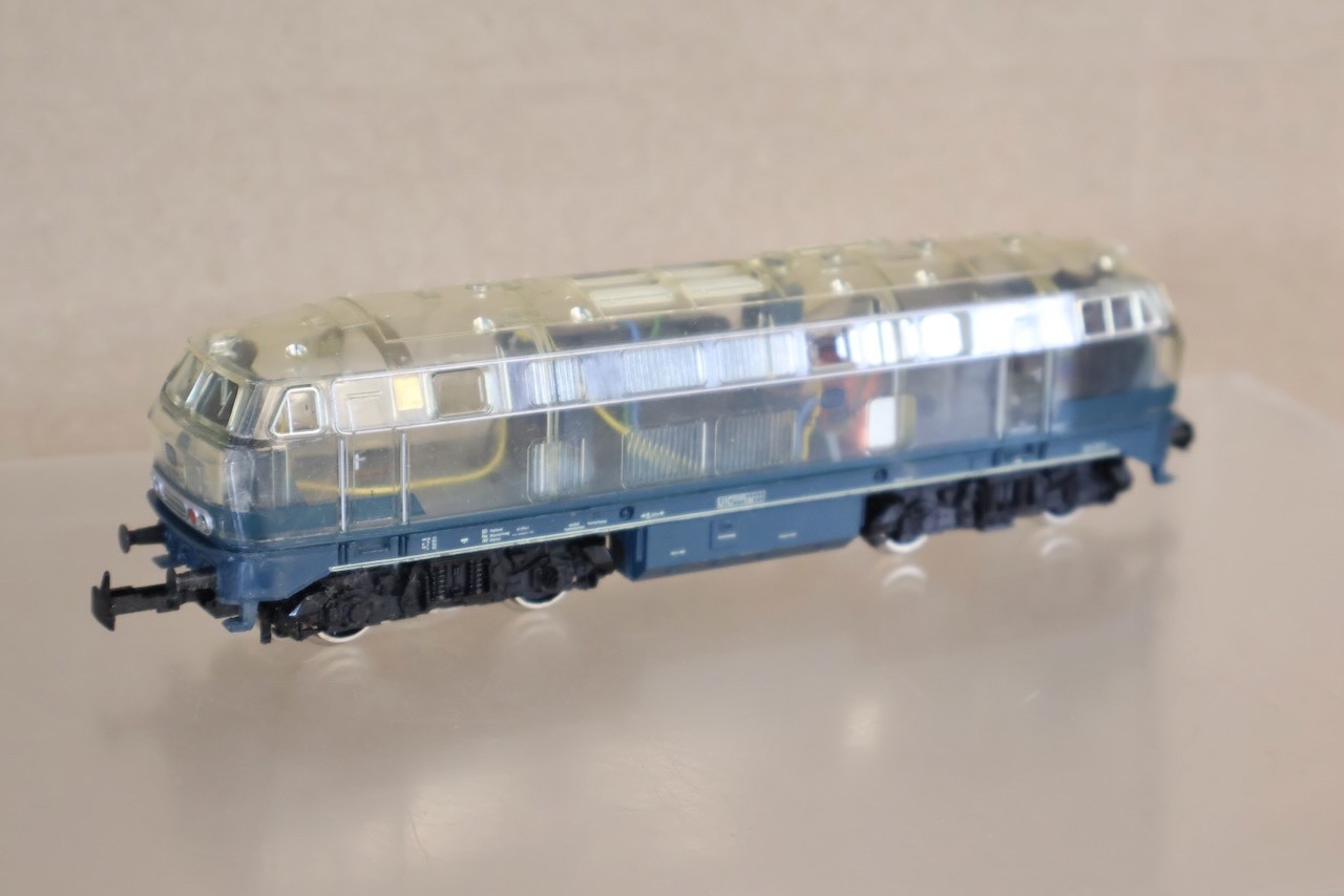 MARKLIN 3774 DIGITAL DB CLASS BR 216 127-1 DIESEL LOCOMOTIVE on