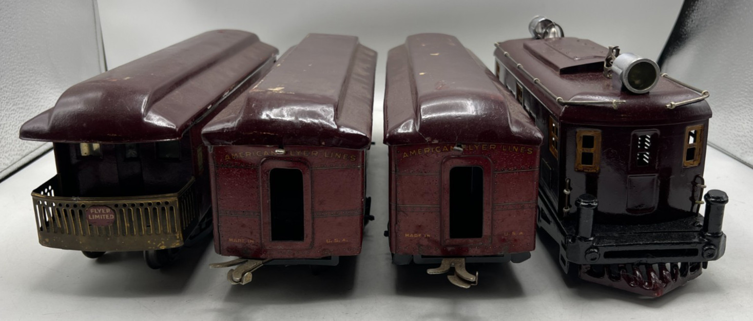 American Flyer Lines Standard 4019 Boxcab Electric Engine Passenger *Repainted*
