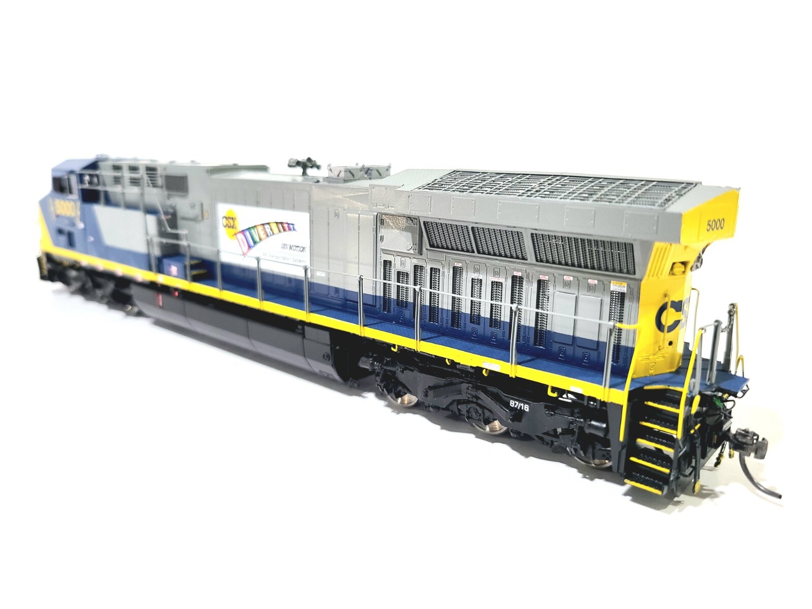 Overland OMI CSX GE C60AC CSX Transportation Diversity #5000 HO Brass #6586.1