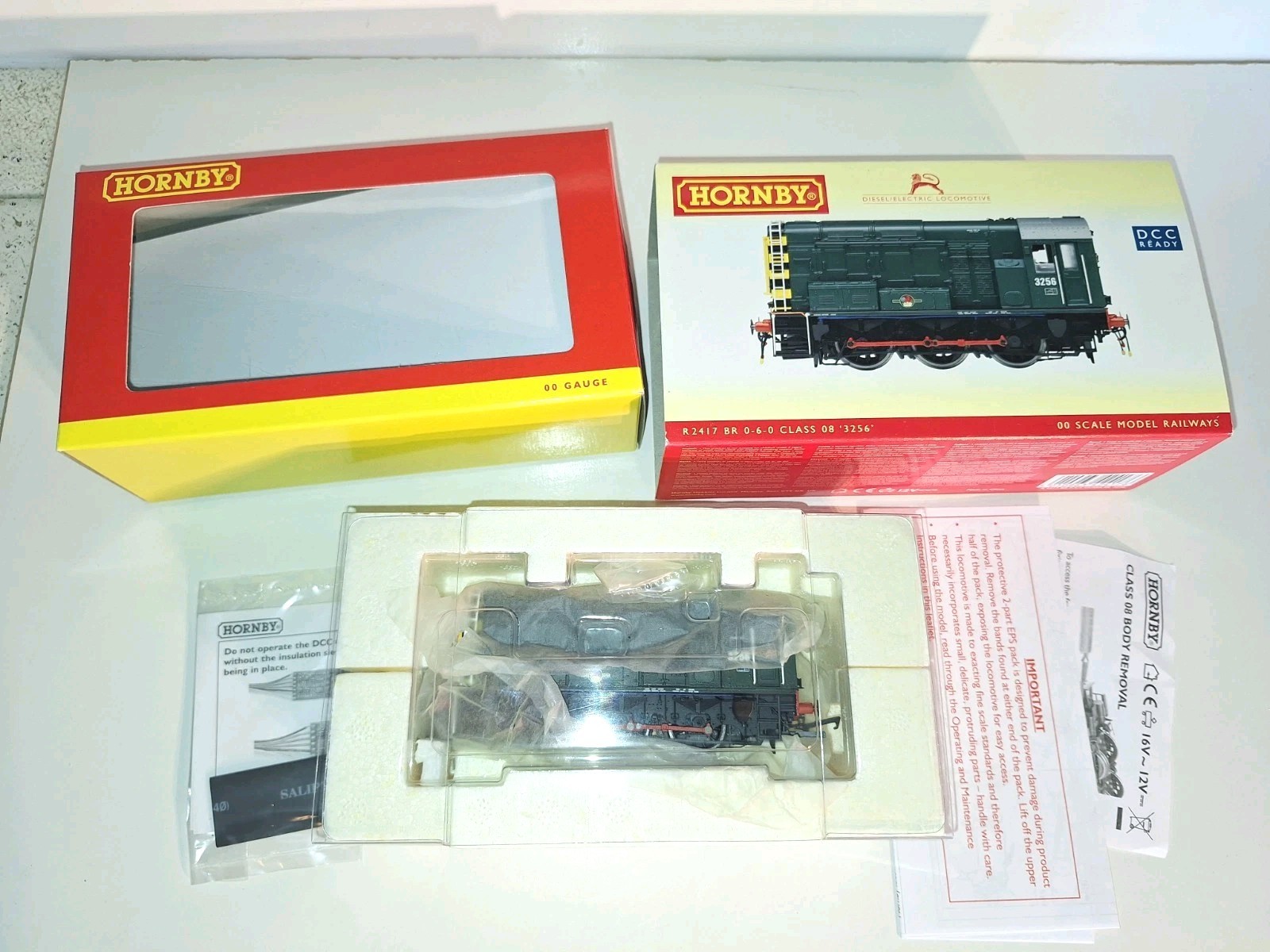 Hornby R2417 DCC Ready 08 Diesel Loco. New Old Stock. Mint Cond. Boxed. OO Scale