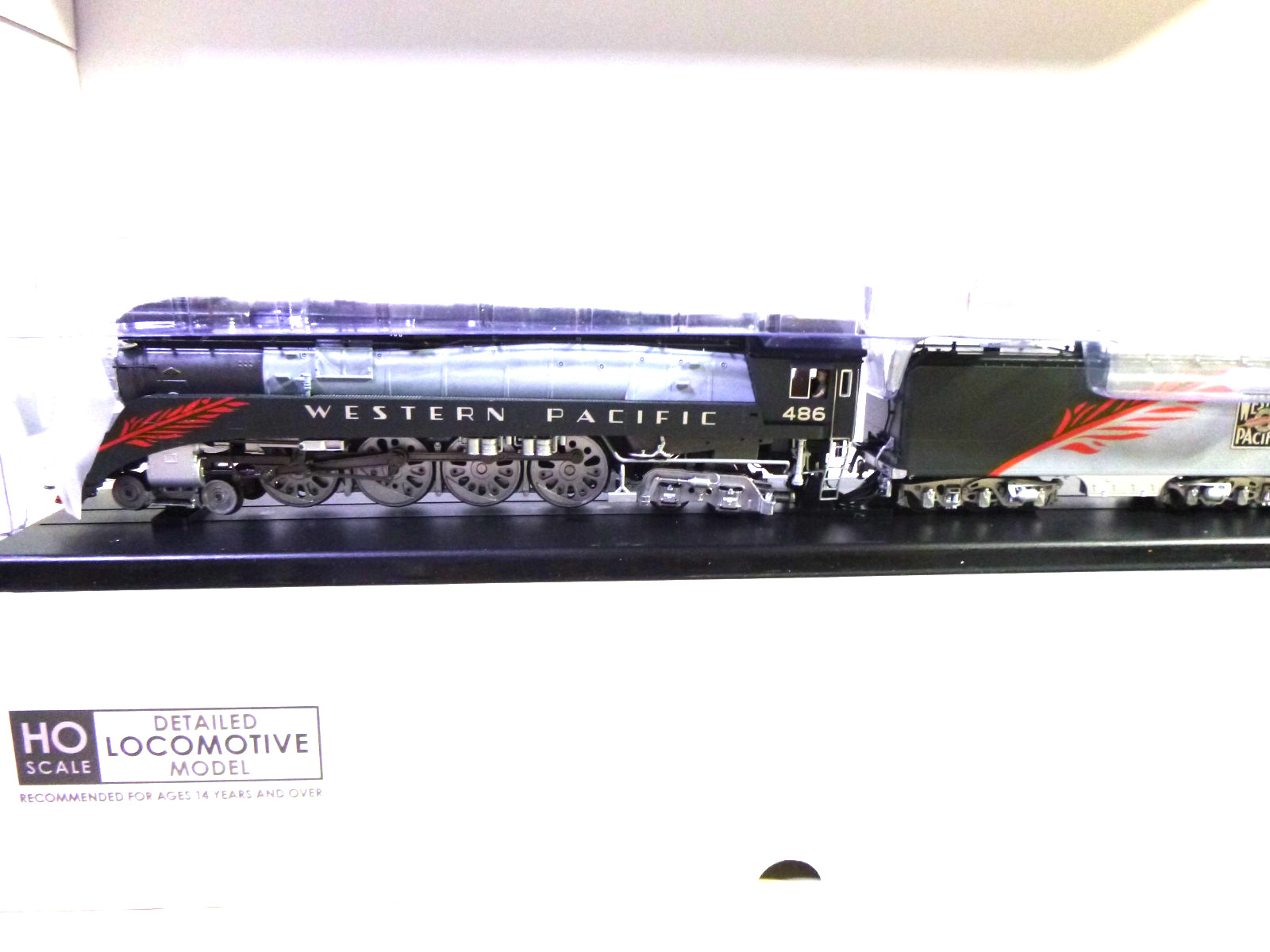 HO-Broadway Limited Imports WESTERN PACIFIC GS-4/ 4-8-4- DC-DCC PAR 4/ SMOKE/