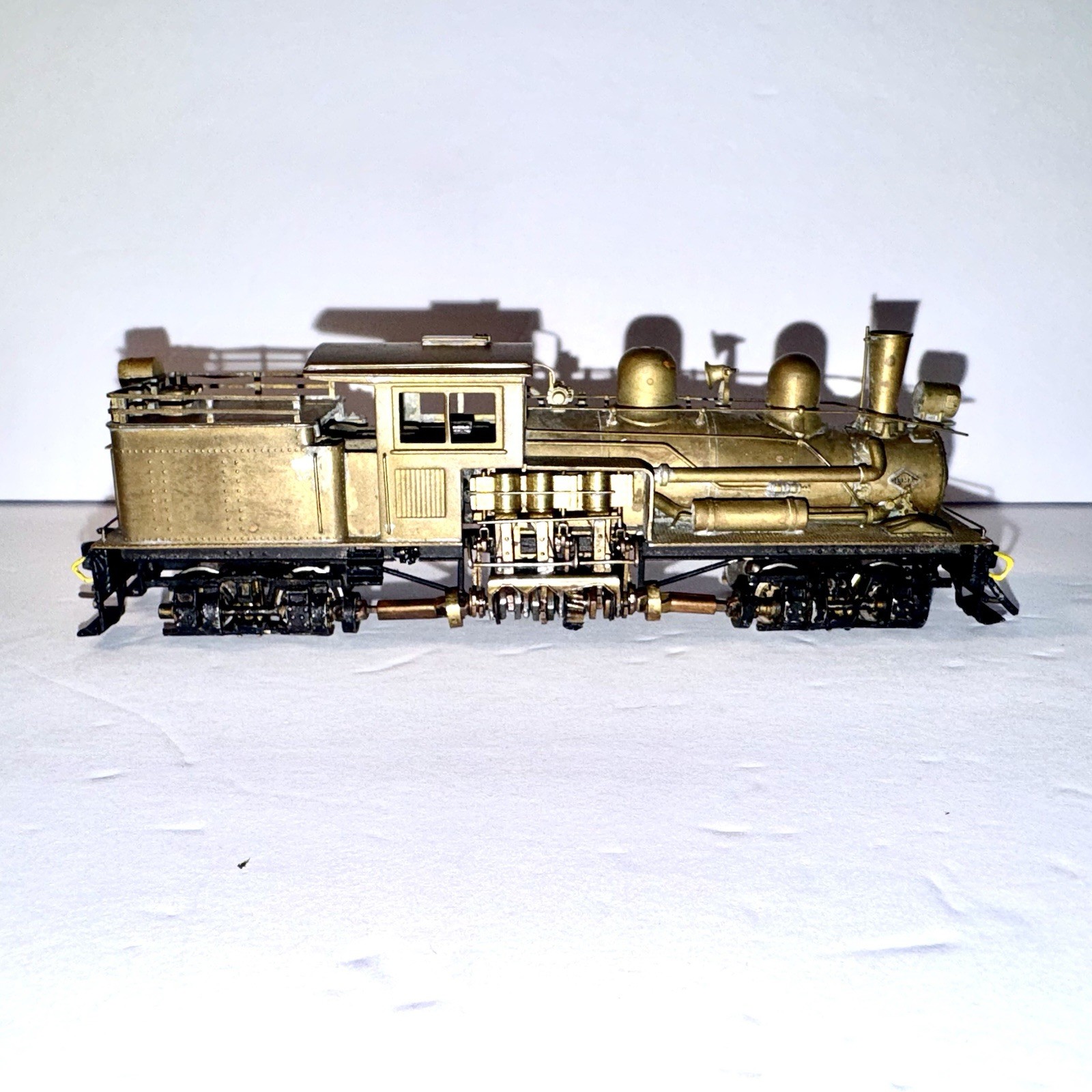 HO UNITED 2-TRUCK SHAY CLASS B GEARED LOGGING LOCOMOTIVE BRASS VINTAGE PFM???