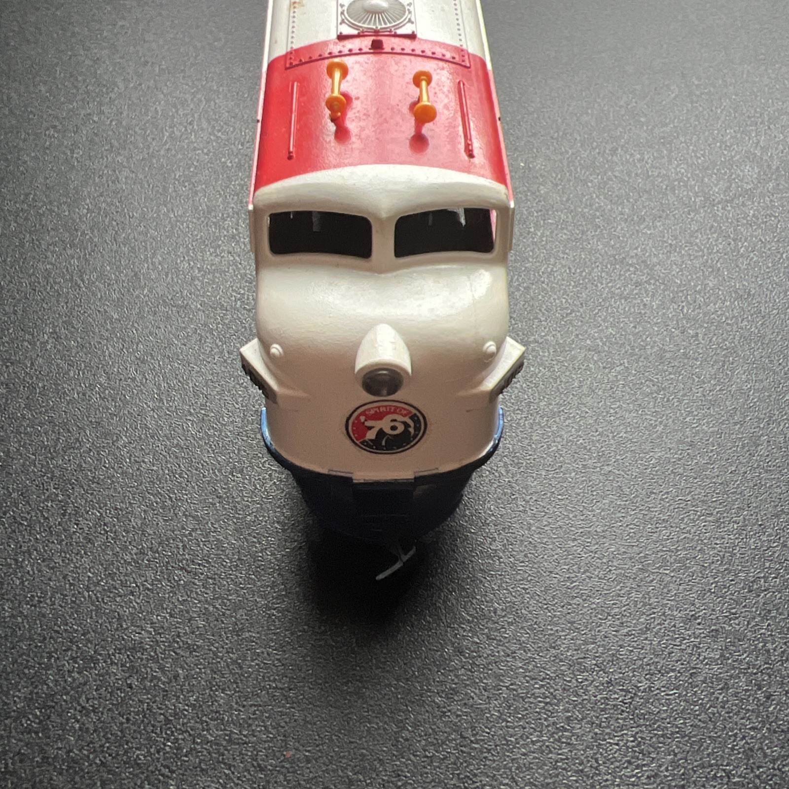 Vintage TYCO HO Scale Gauge Spirit Of 1776 Locomotive & Caboose Model Railroad