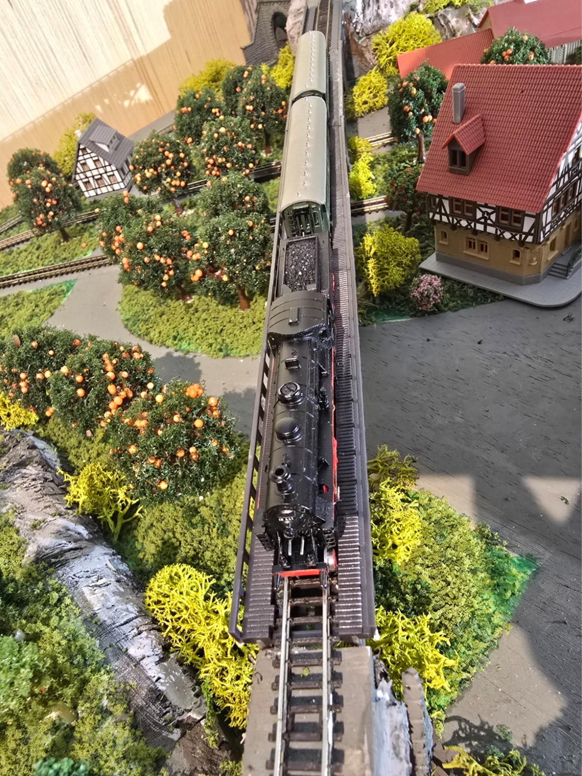 Marklin Mini-Club 8891 Z Scale 4-6-2 Steam Locomotive Trainset, LN/Box