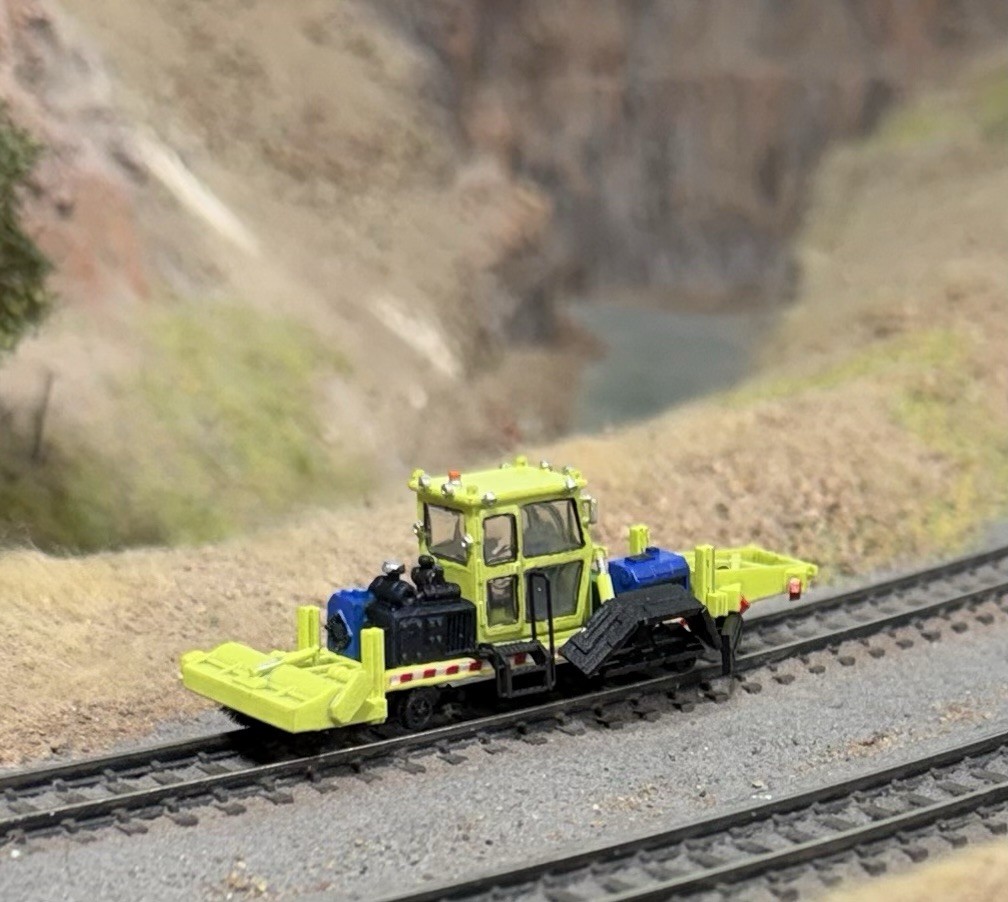 N Scale Maintenance Of Way MOW Ballast Spreader Custom Built Super Detailed