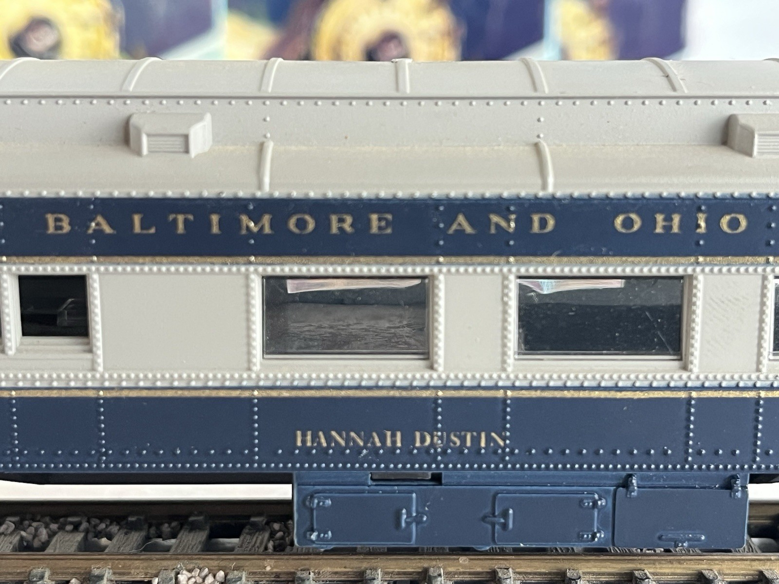 Vintage HO Athearn B&O F7A F7B Passenger Set w/ Cars Blue Box COMPLETE CONSIST