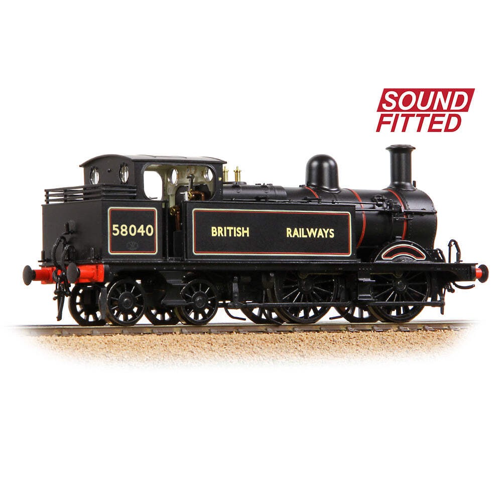 Bachmann 31-743ASF OO Gauge MR 1532 (1P) Tank 58040 BR Lined Black DCC SOUND