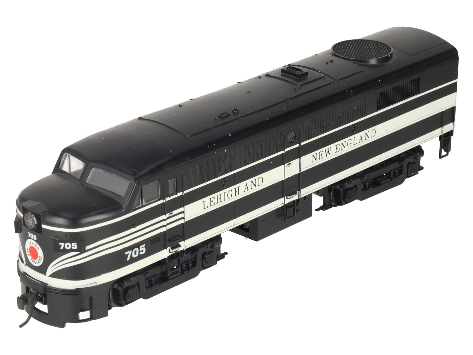 Weaver 6050 O Scale Lehigh & New England FA-2 Diesel Locomotive #705 – 2 Rail