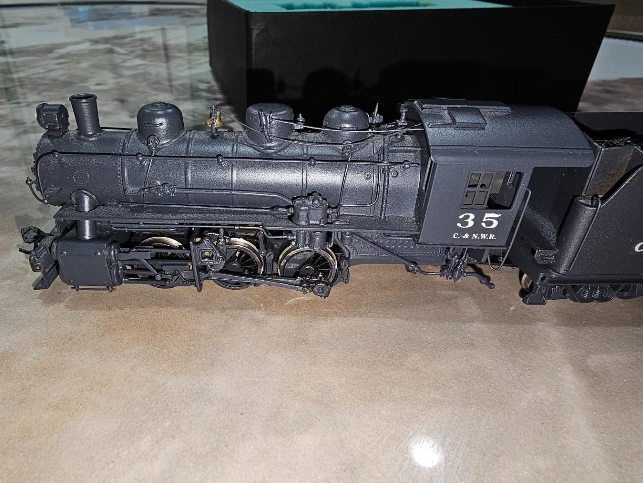 NWSL HO Scale Brass USRA 0-6-0 DCC MSTS Cascade & North Western Train Simulator