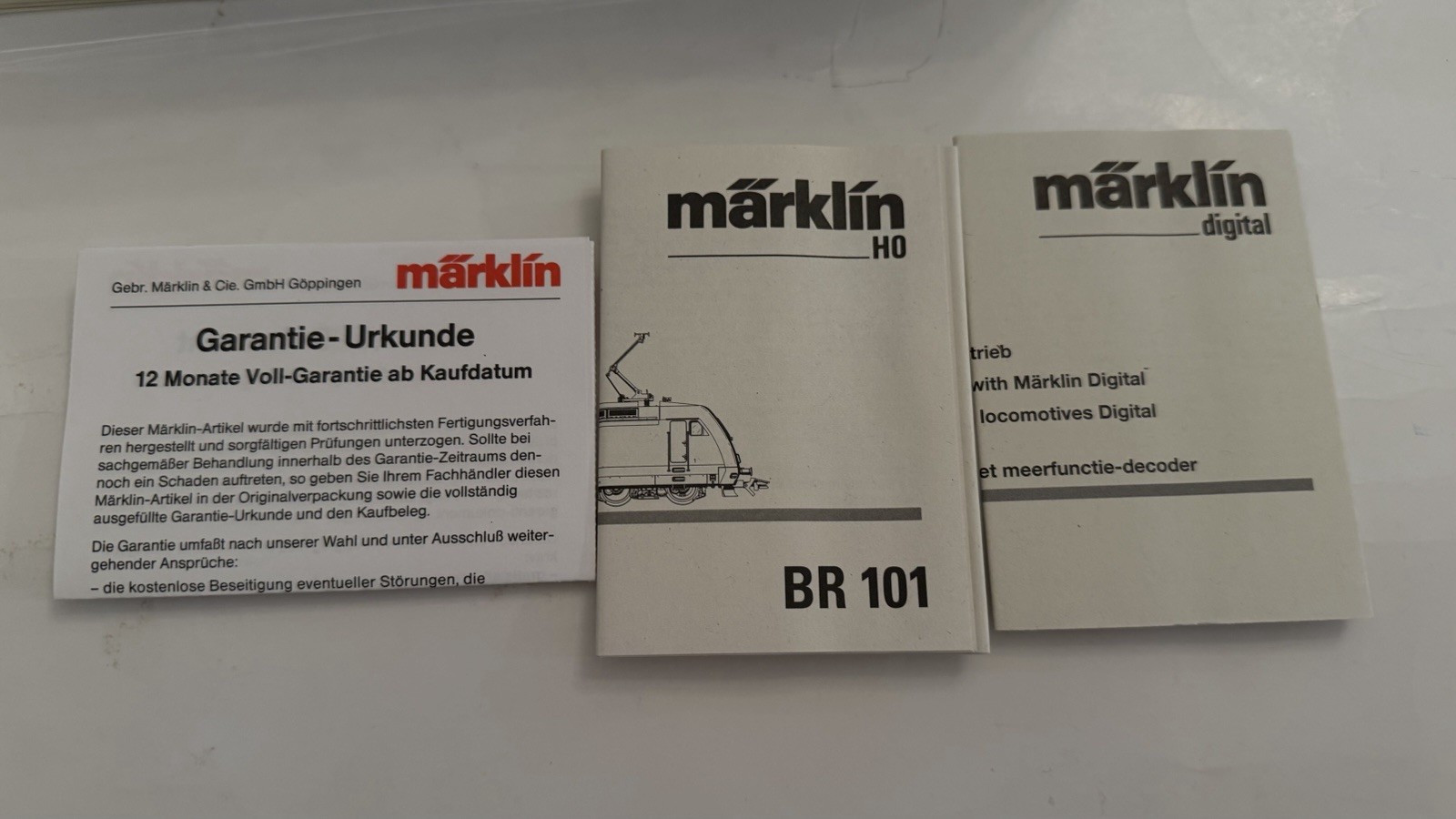 MARKLIN HO 37373 DB AG BR-101 STARLIGHT EXPRESS E-LOK DELTA/DIGITAL