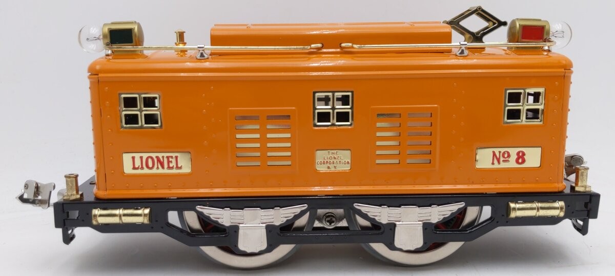 MTH 11-2005-1 Std Gauge Orange Electric w/PS2 #8E EX