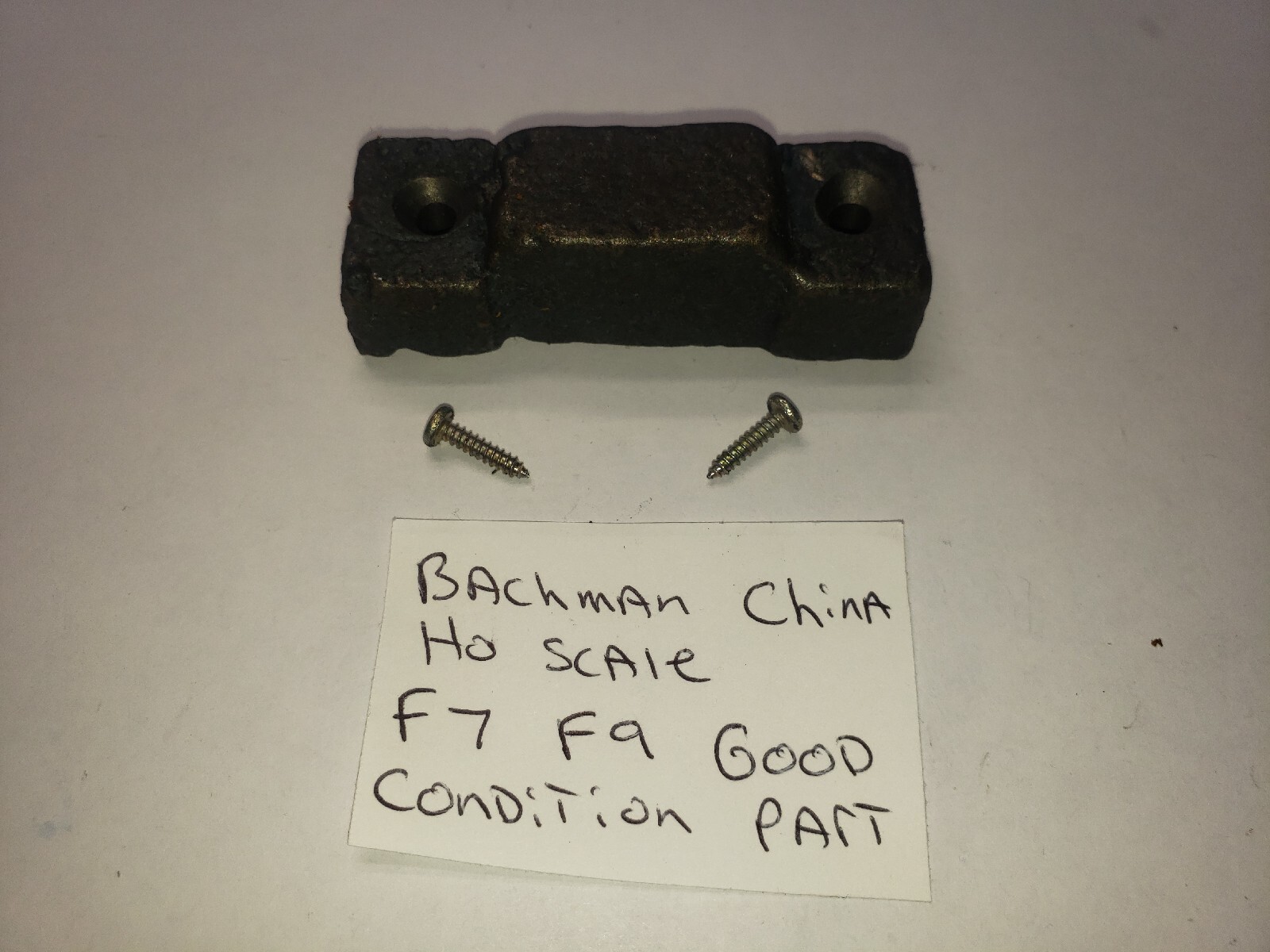 F7 F9 CENTER WEIGHT CAST IRON HO Scale Bachmann Train F7 F9 Locomotive China