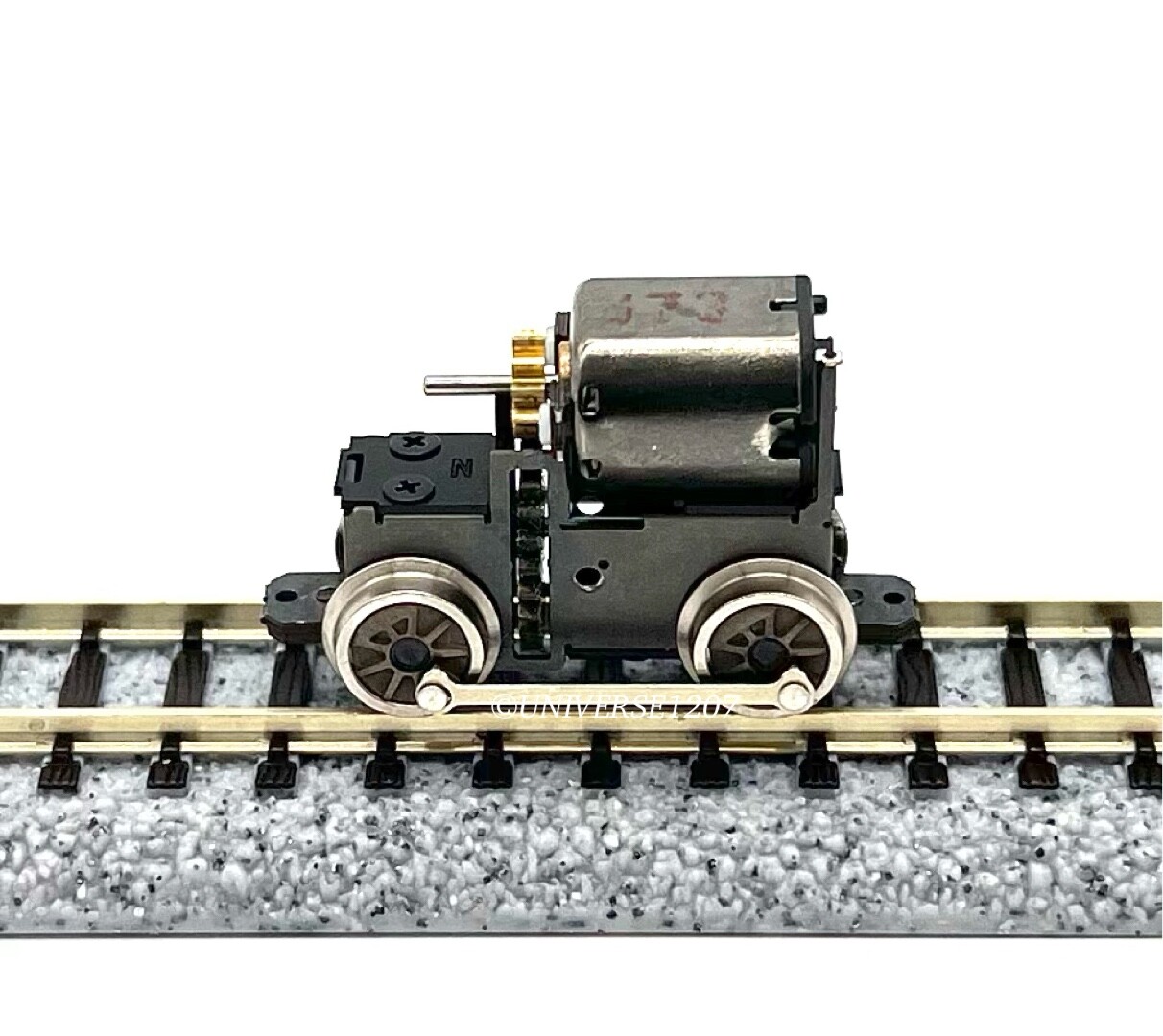 N/HOn30/HOe/009/O9 Aru-Model N16.5 0-4-0 Locomotive Power Drive Chassis D8mm