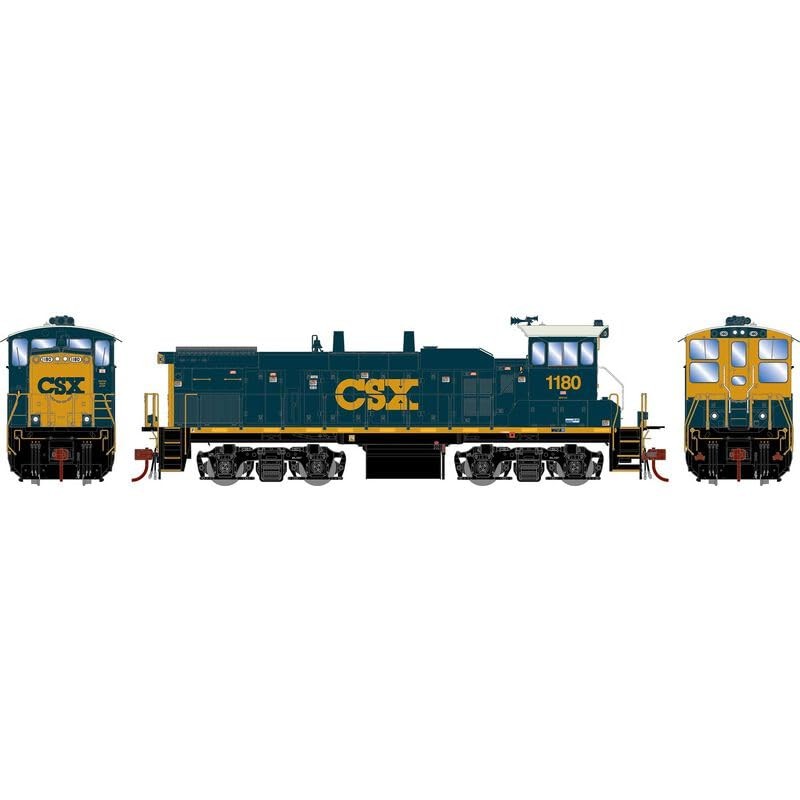 Athearn Genesis ATHG74532 HO CSX #1180 MP15AC Locomotive DCC Ready NIB