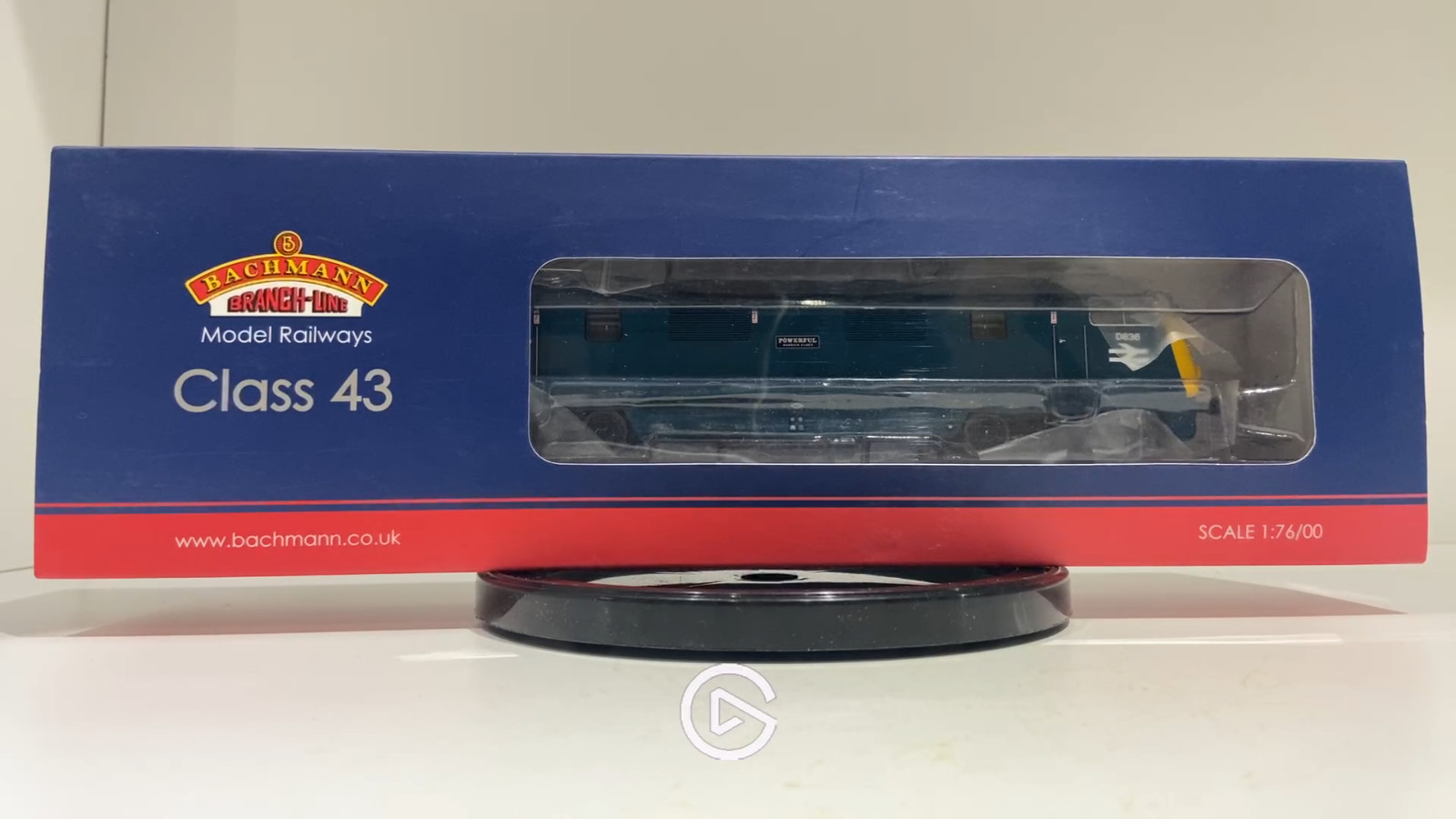 Bachmann Branchline 32-067A Class 43 Warship D836 in BR Blue DCC Ready Led Light