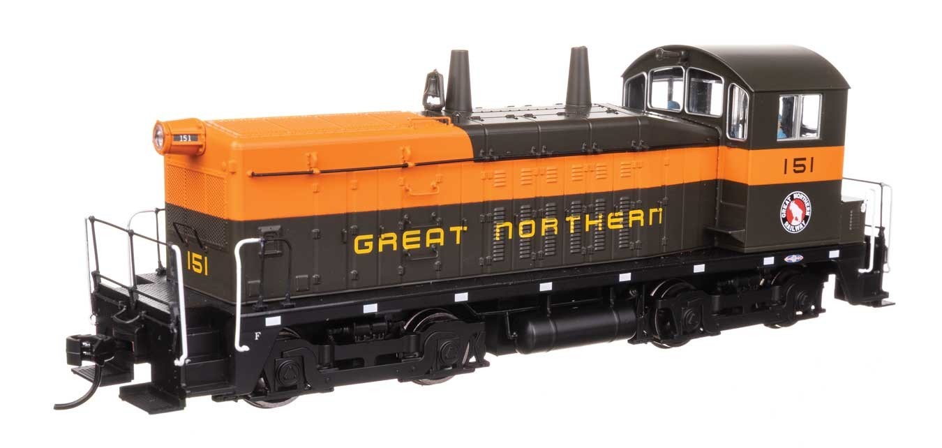 HO Scale – WALTHERS Mainline 910-10627 GREAT NORTHERN NW2 DCC – DECODER Ready