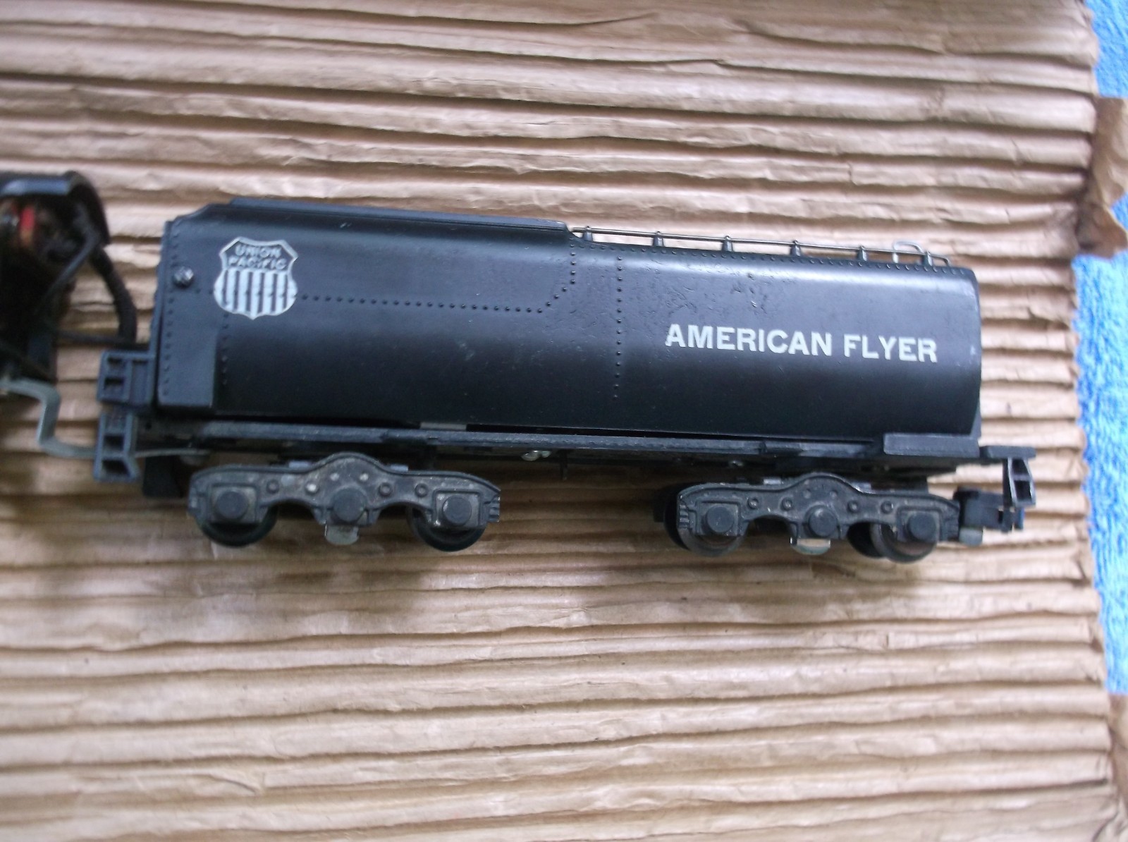 1952 AMERICAN FLYER K335 4-8-4 STEAM LOCOMOTIVE & TENDER W/ORG BOX & WRAPPER